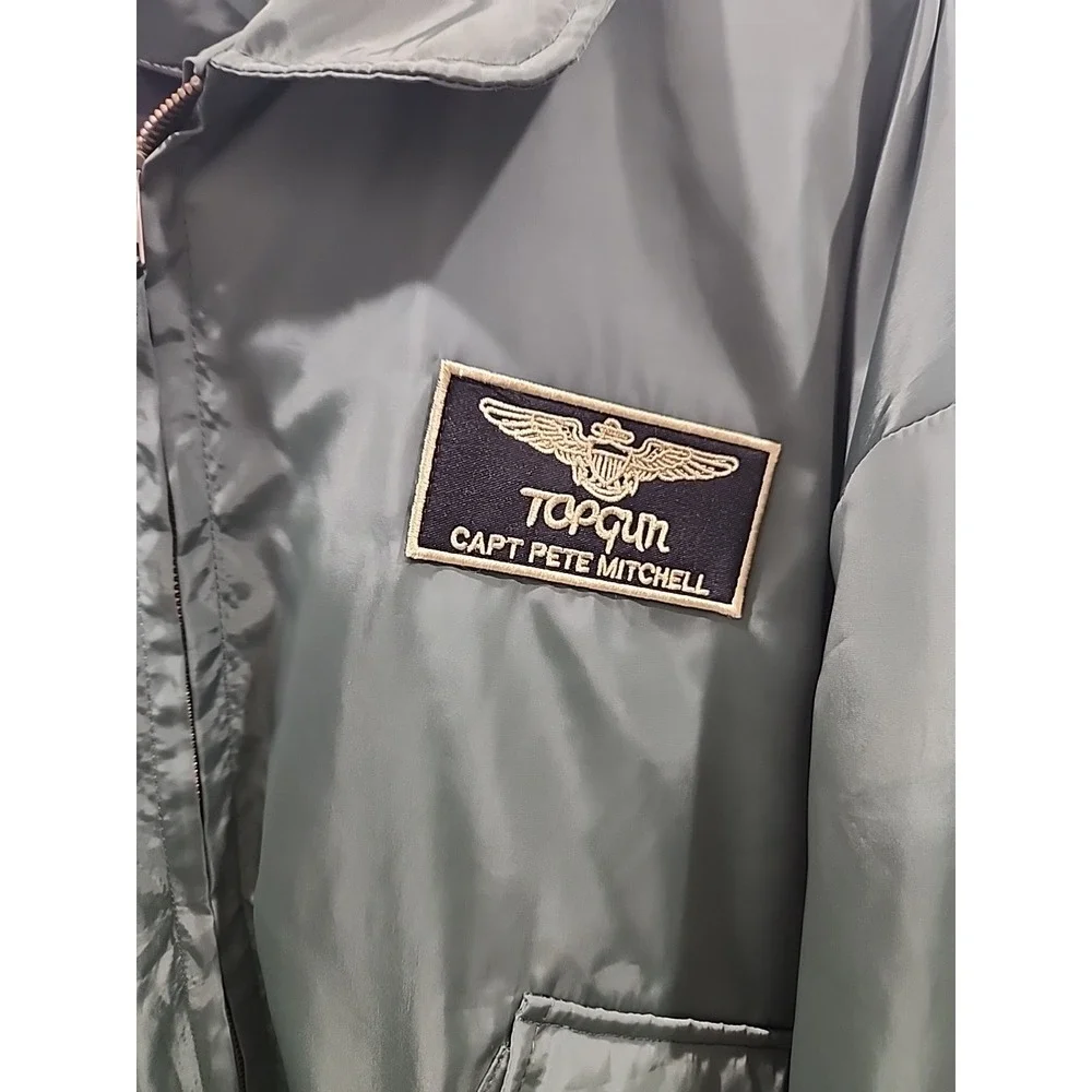 NEW Tom Cruise Top Gun Maverick Flight‎ Bomber Jacket Jet Pilot Jacket 3X